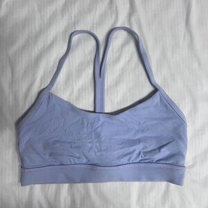 Lulu lemon Strappy Bra, Light Blue Color, Size 4